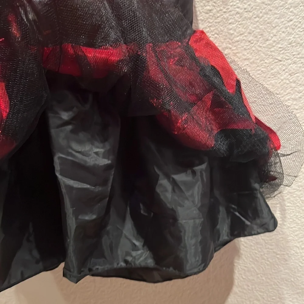 Child Medium Girls Devil Pirate Dress Costume